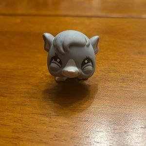AUTHENTIC Littlest Pet Shop Gray Guinea Pig 2007